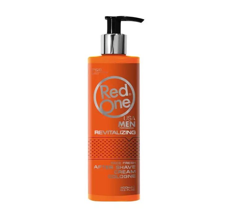 RED ONE MEN PROFESSIONAL REVITALIZING WODA KOLOŃSKA PO GOLENIU W KREMIE 400ML