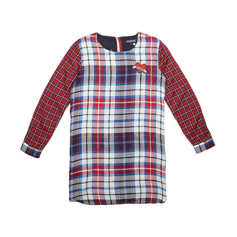 Tartan Patch Sukienka Tommy Hilfiger