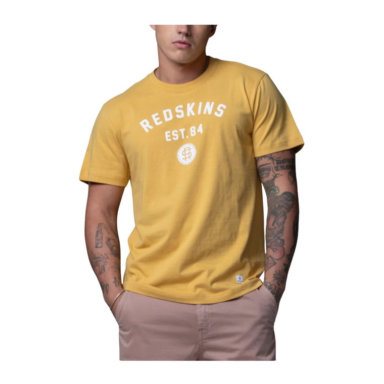 T-shirt z nadrukiem - Żółty Redskins