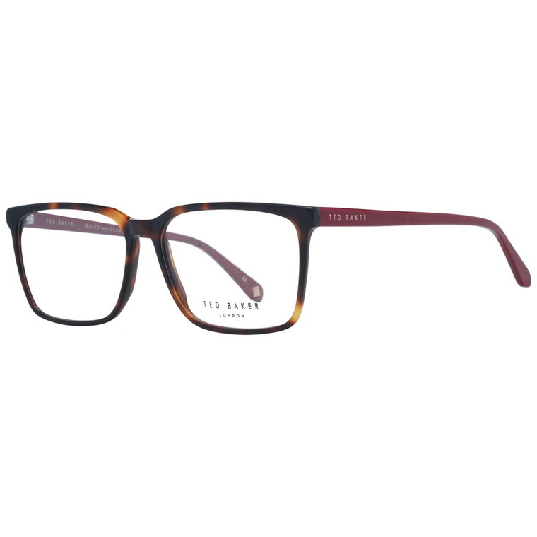 Brązowe Męskie Okulary Optyczne Ted Baker