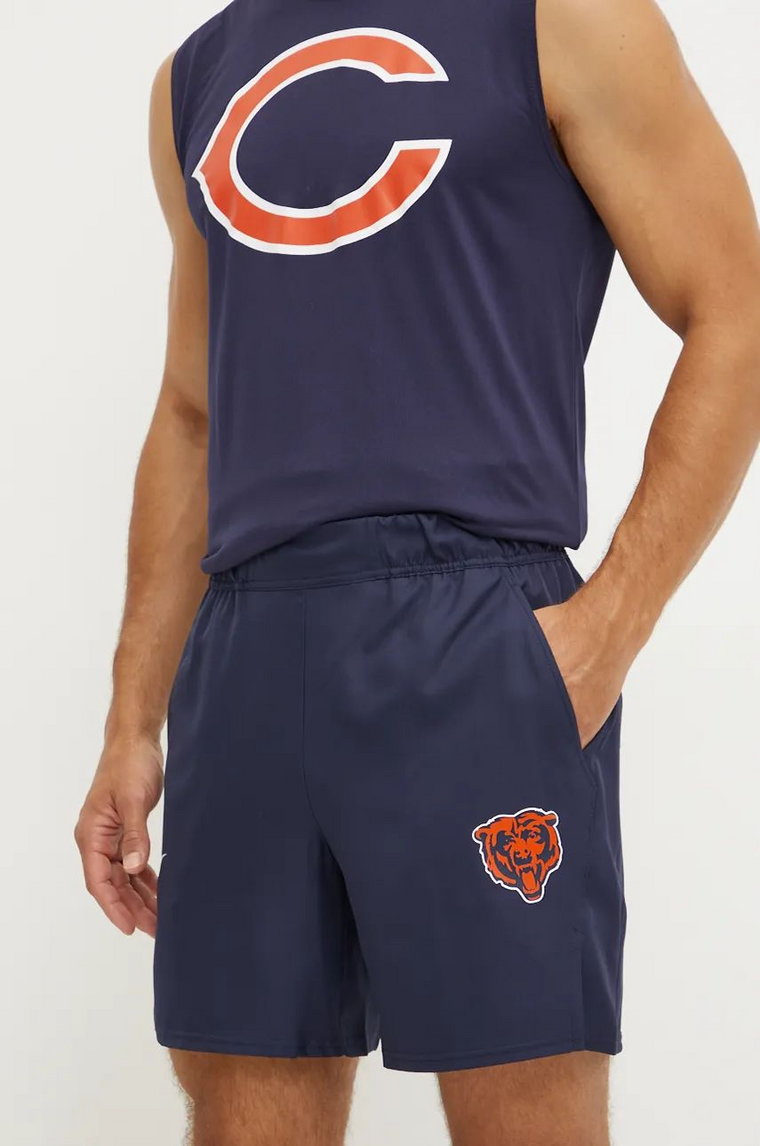 Nike szorty treningowe Chicago Bears kolor granatowy 01NA-41L-7Q-DFM