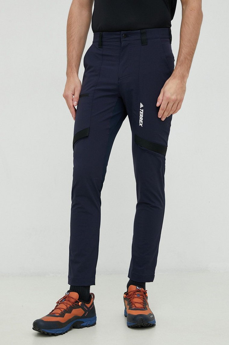 adidas TERREX spodnie outdoorowe Zupahike męskie kolor granatowy