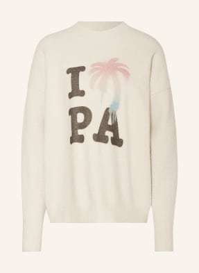 Palm Angels Sweter weiss