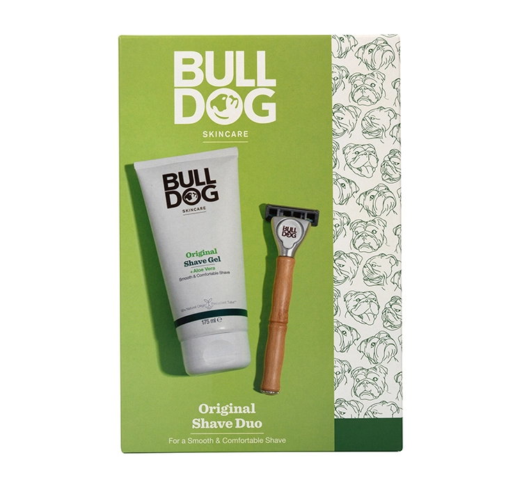 BULLDOG ORIGINAL SHAVE DUO SET ZESTAW KOSMETYKÓW DO GOLENIA DLA MĘŻCZYZN