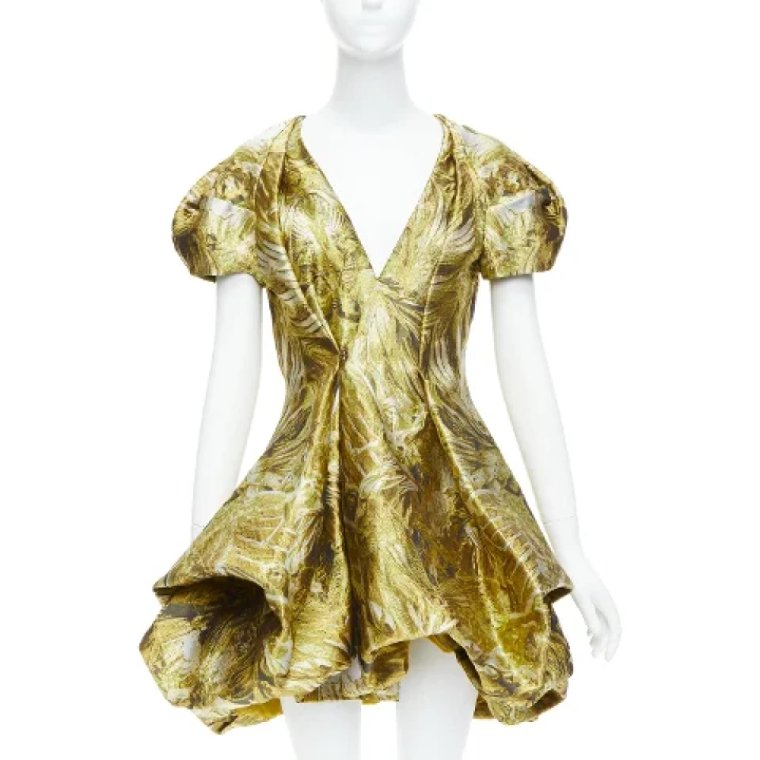 Pre-owned Polyester dresses Alexander McQueen Pre-owned