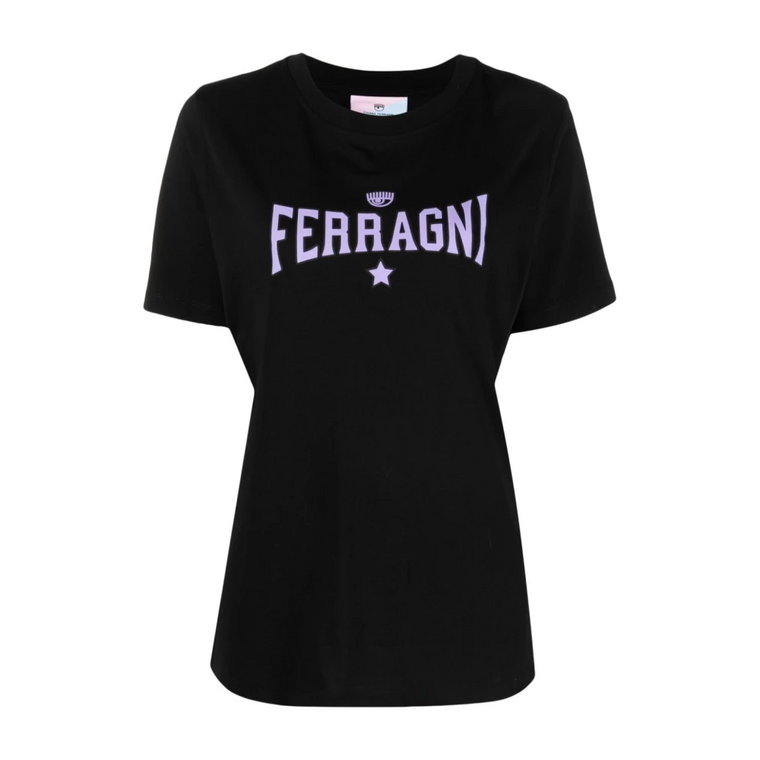 Czarne koszulki i pola Chiara Ferragni Chiara Ferragni Collection