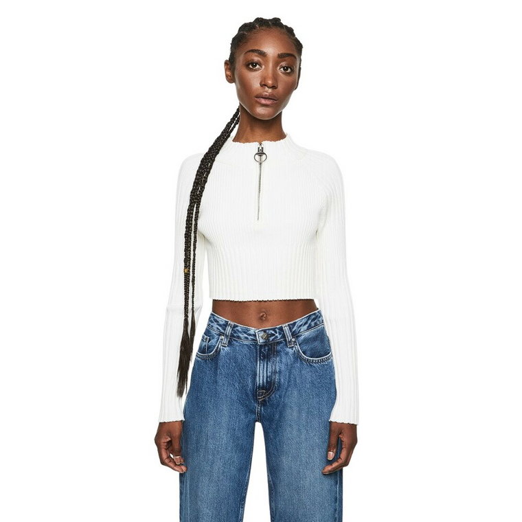 Jersey Cropped Pepe Jeans