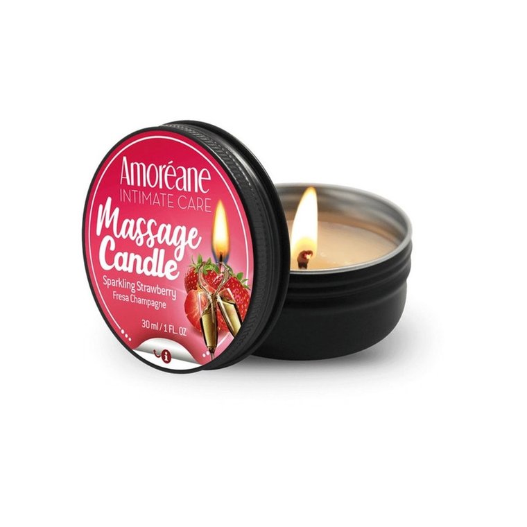 Świeca- Massage Candle Sparkling Strawberry 30Ml