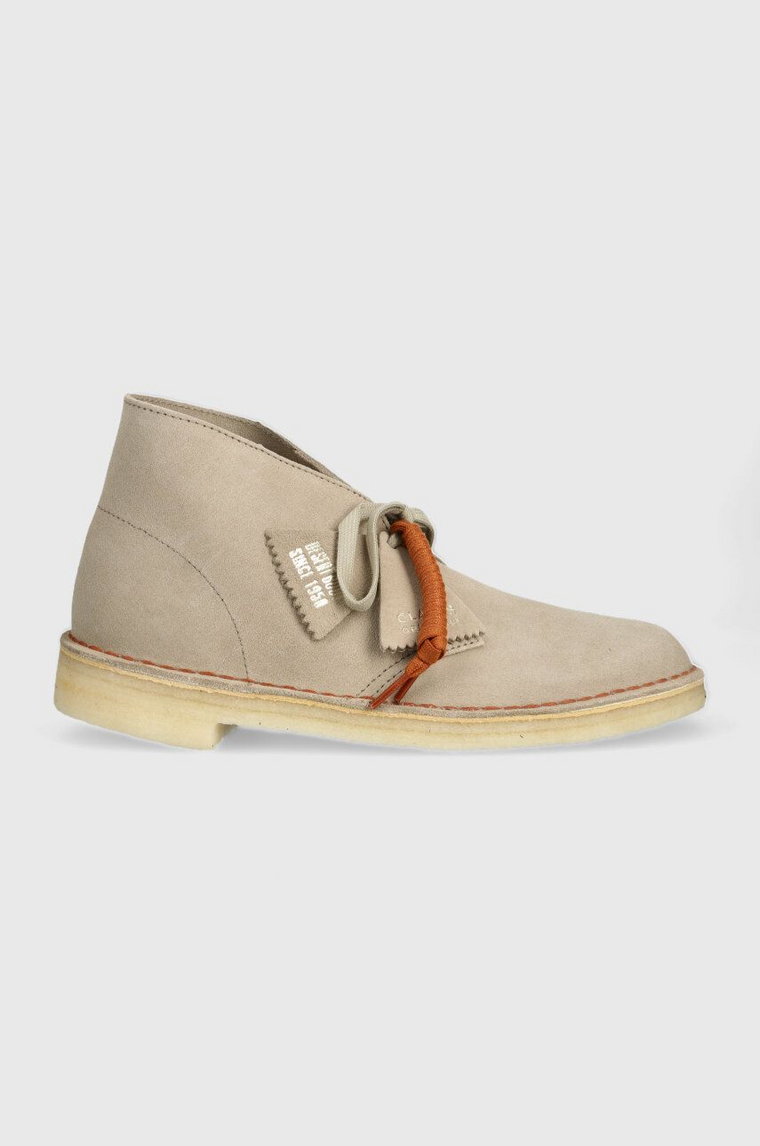 Clarks Originals trzewiki Desert Boot kolor beżowy 26155527