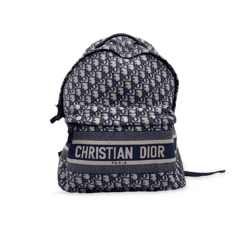 Pre-owned Canvas backpacks Dior Vintage