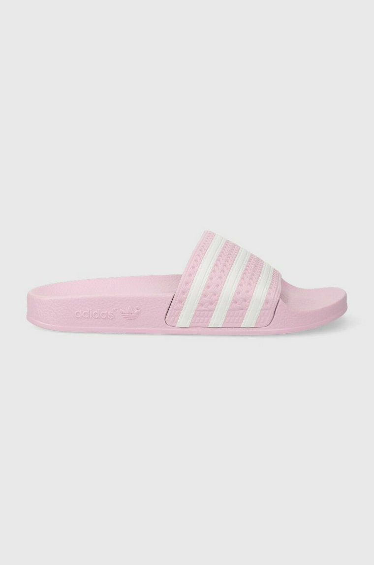 adidas Originals klapki Adilette damskie kolor różowy IE9618