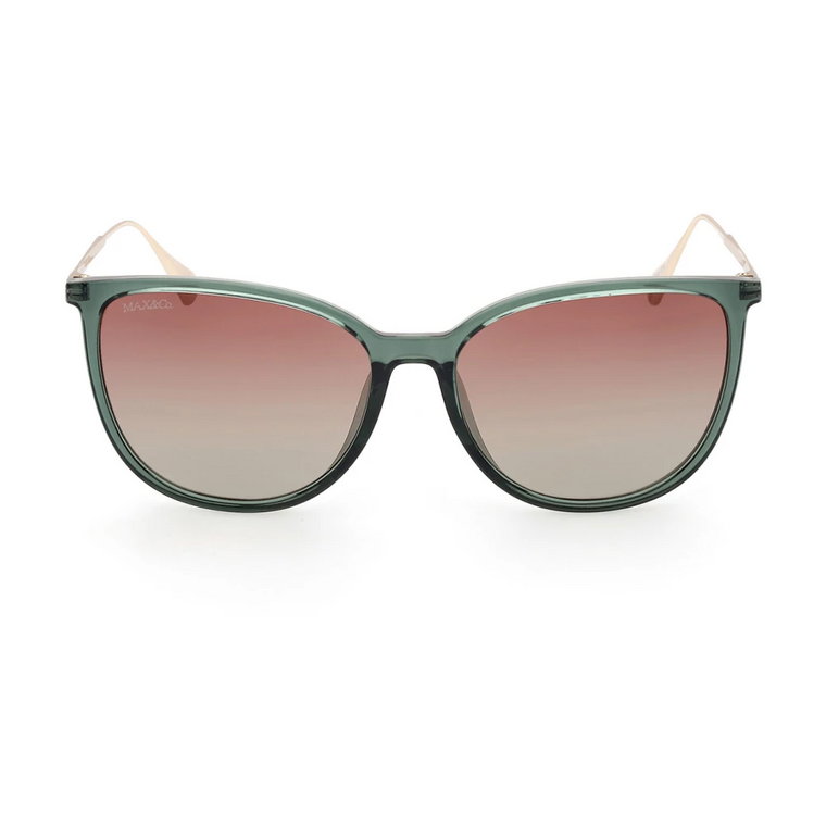 Kocie Oko Okulary Przeciwsłoneczne w Kolorze Havana Brązowy Max & Co