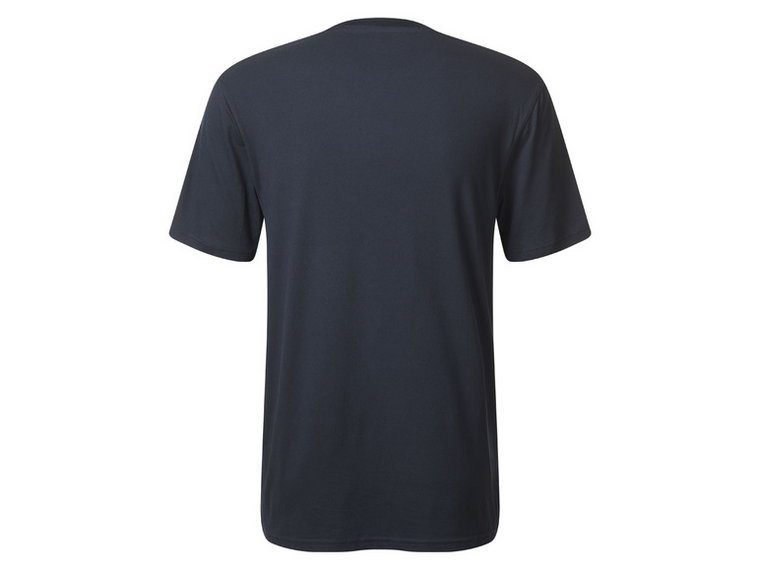 CRIVIT T-shirt funkcyjny męski, szybkoschnący i odprowadzający wilgoć (S (44/46), Granatowy)