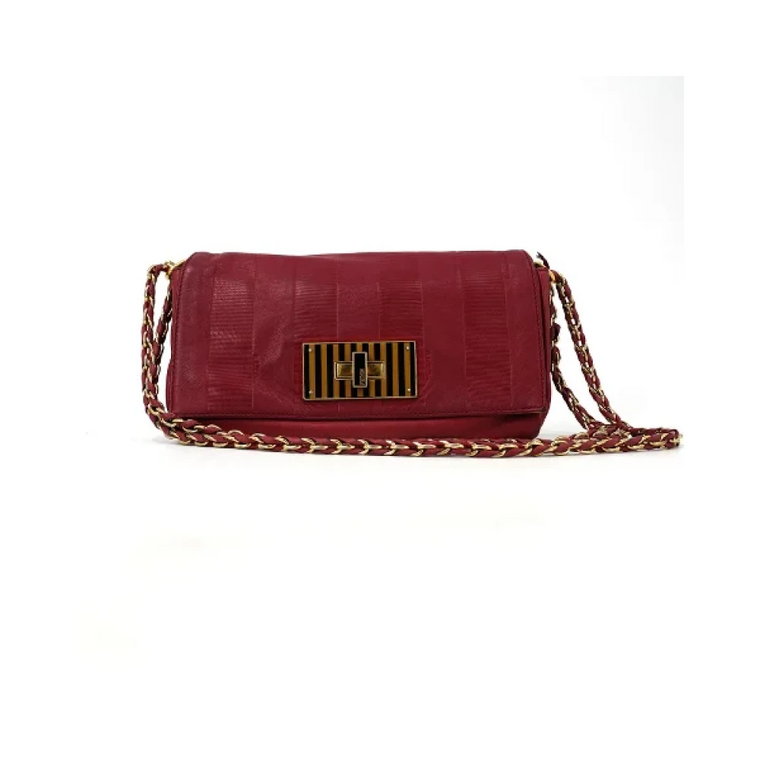 Pre-owned Leather crossbody-bags Fendi Vintage