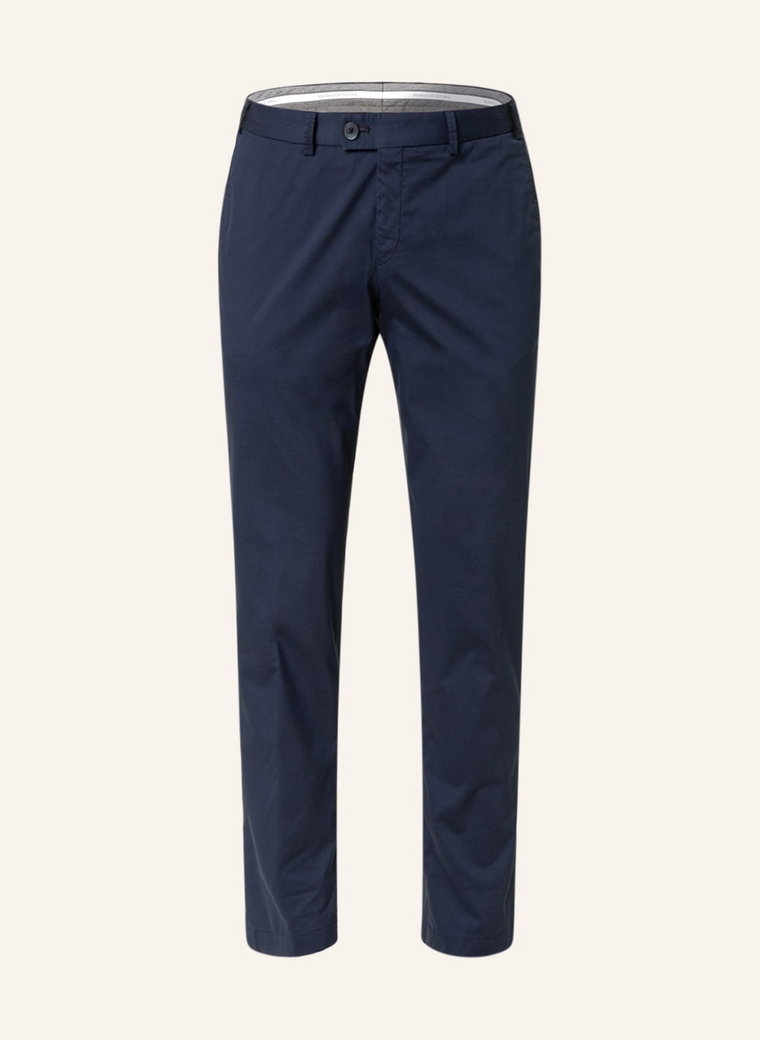 Hiltl Chinosy Slim Straight Fit blau