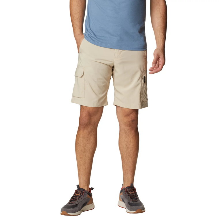 Columbia Silver Ridge Utility Cargo Shorts 2030744271, Męskie, Beżowe, spodenki, poliester, rozmiar: 32