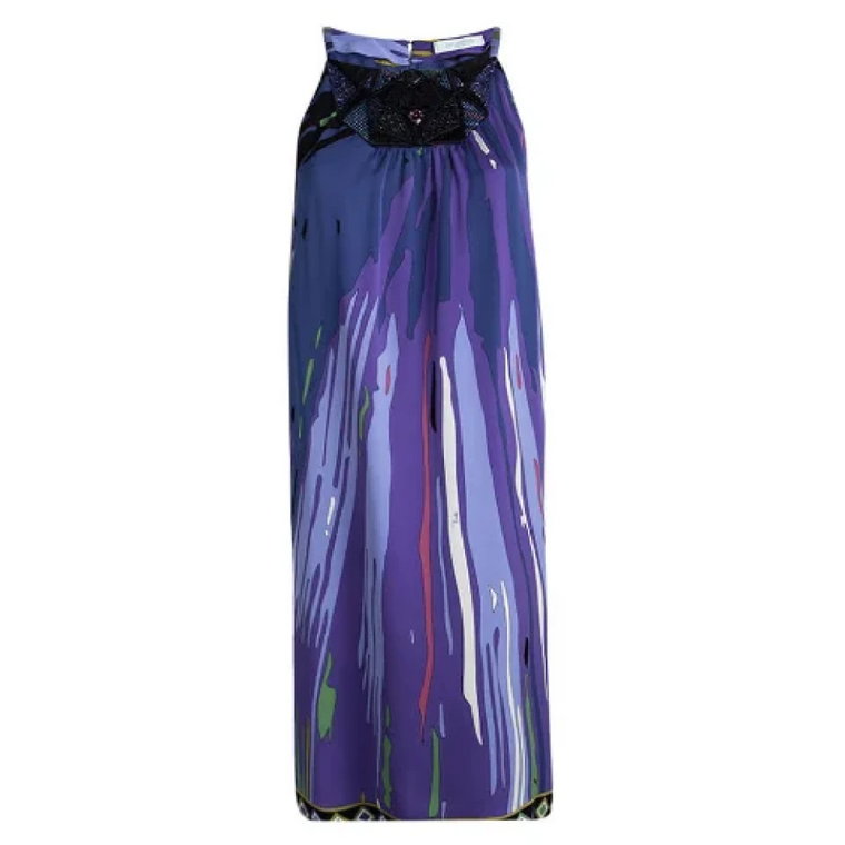 Pre-owned Silk dresses Emilio Pucci Pre-owned