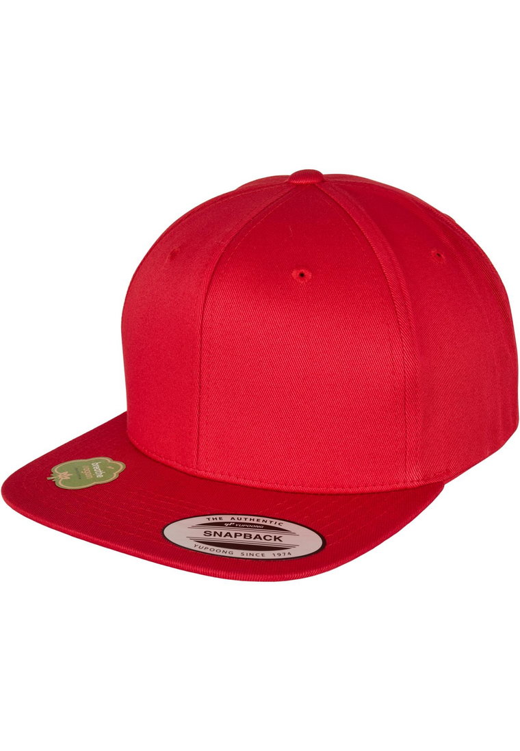 Czapka Z Daszkiem  Snapback Czerwona Flexfit 6089OC Cotton