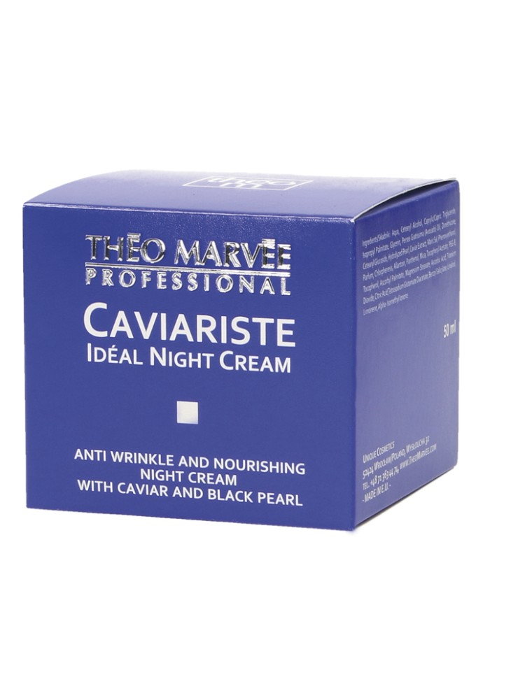 THEO MARVEE Caviariste Ideal Night Cream Odżywczy Krem Przeciwzmarszczkowy Na Noc 50ml