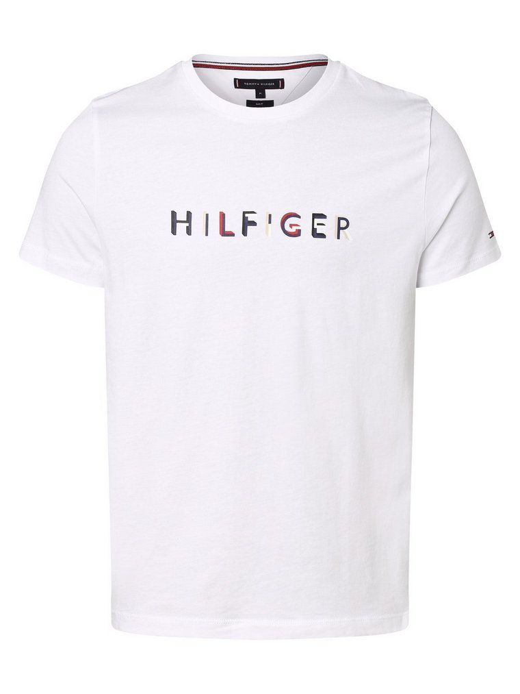 Tommy Hilfiger - T-shirt męski, biały