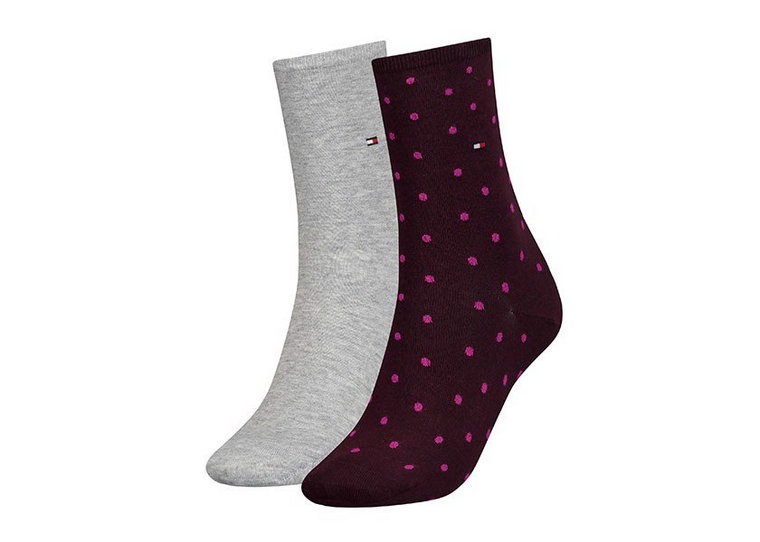 Tommy Hilfiger Skarpety 100001493 39-42 TH Women Sock Dot 2P