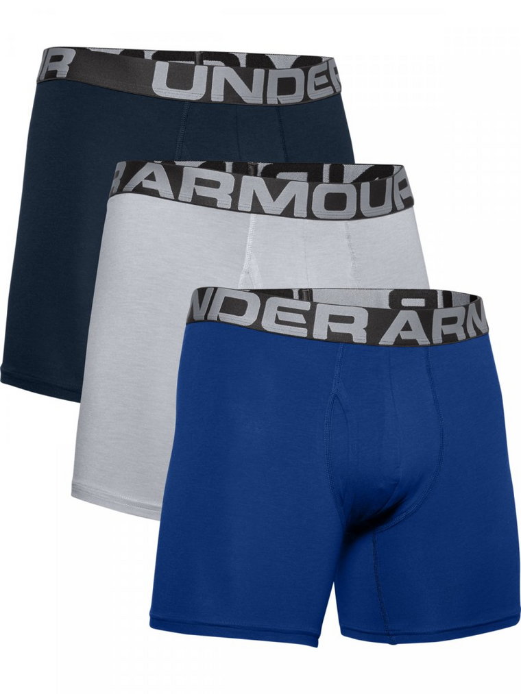 Męska bielizna treningowa (3-pack) UNDER ARMOUR Charged Cotton 6in 3 Pack - multikolor