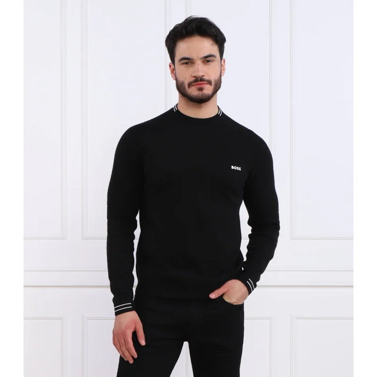 BOSS GREEN Sweter Rolet | Regular Fit