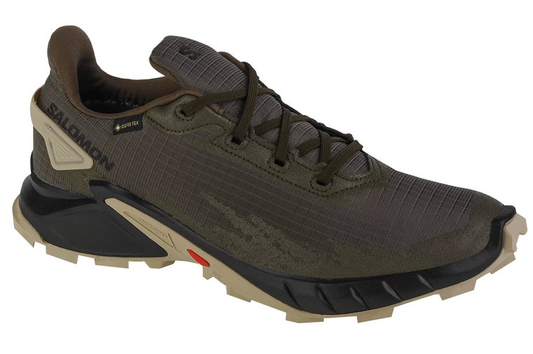 Salomon Alphacross 4 GTX 471169, Męskie, Zielone, buty do biegania, tkanina, rozmiar: 41 1/3