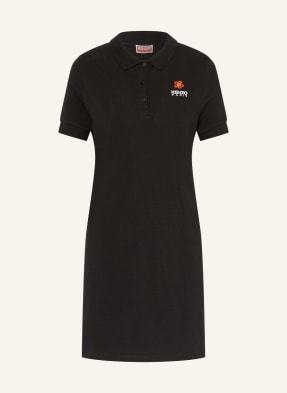 Kenzo Sukienka Polo Z Piki schwarz