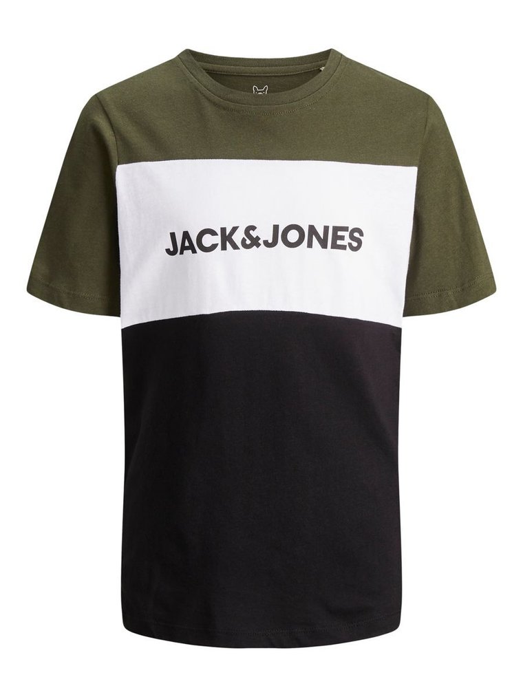 Jack&Jones Junior T-Shirt Organic Basic 12158433 Biały Regular Fit