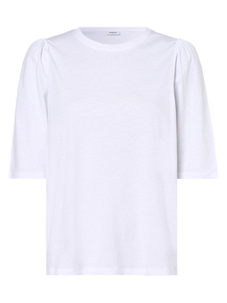 Moss Copenhagen - T-shirt damski  MSCHMaica, biały