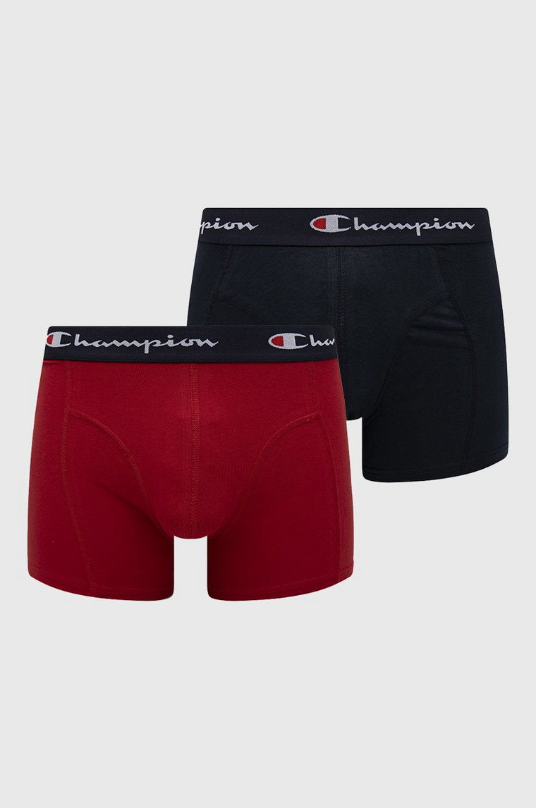 Champion bokserki (2-pack) męskie kolor granatowy