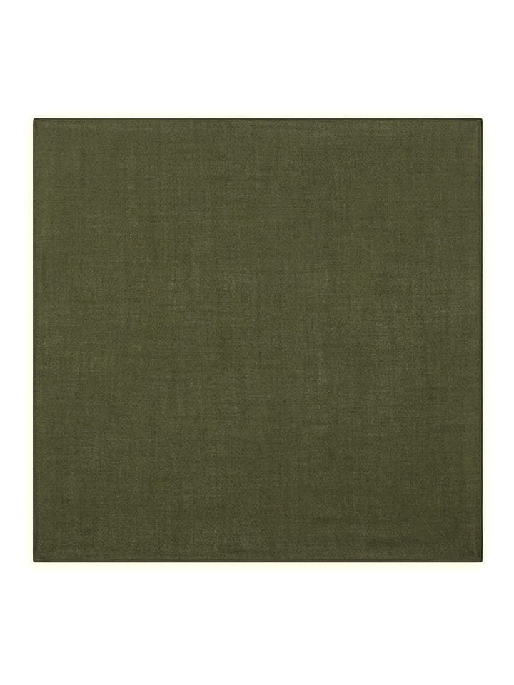 Perfect Cashmere Kaszmirowa chusta "Nosara" w kolorze khaki - 56 x 56 cm