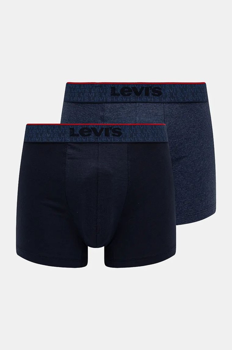 Levi's bokserki 2-pack męskie kolor granatowy 37149-1014