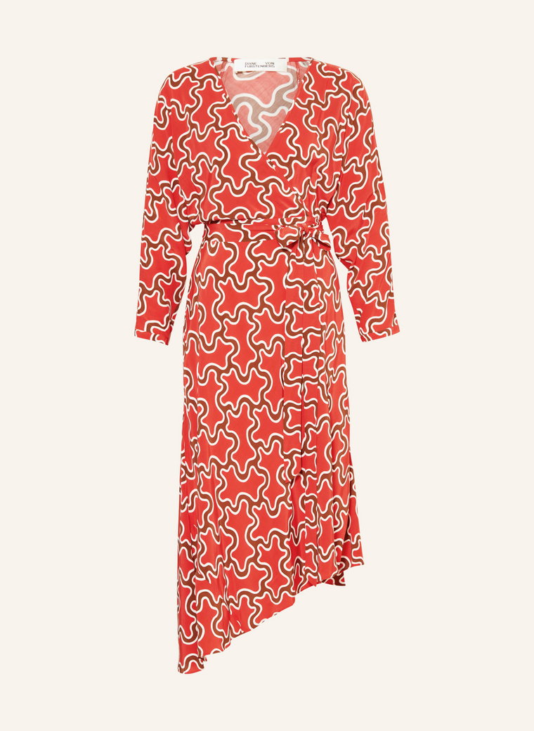 Diane Von Furstenberg Sukienka Eloise Two W Stylu Kopertowym rot