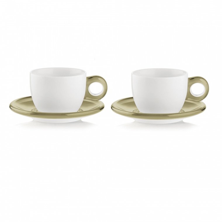 Set of 2 cappuccino cups with saucers kod: 27740039