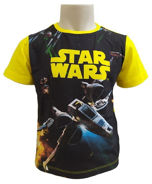 Star Wars Chłopięcy T-Shirt Koszulka Disney R104