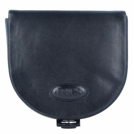 Bric's Monte Rosa Coin Wallet RFID Leather 8,5 cm nero