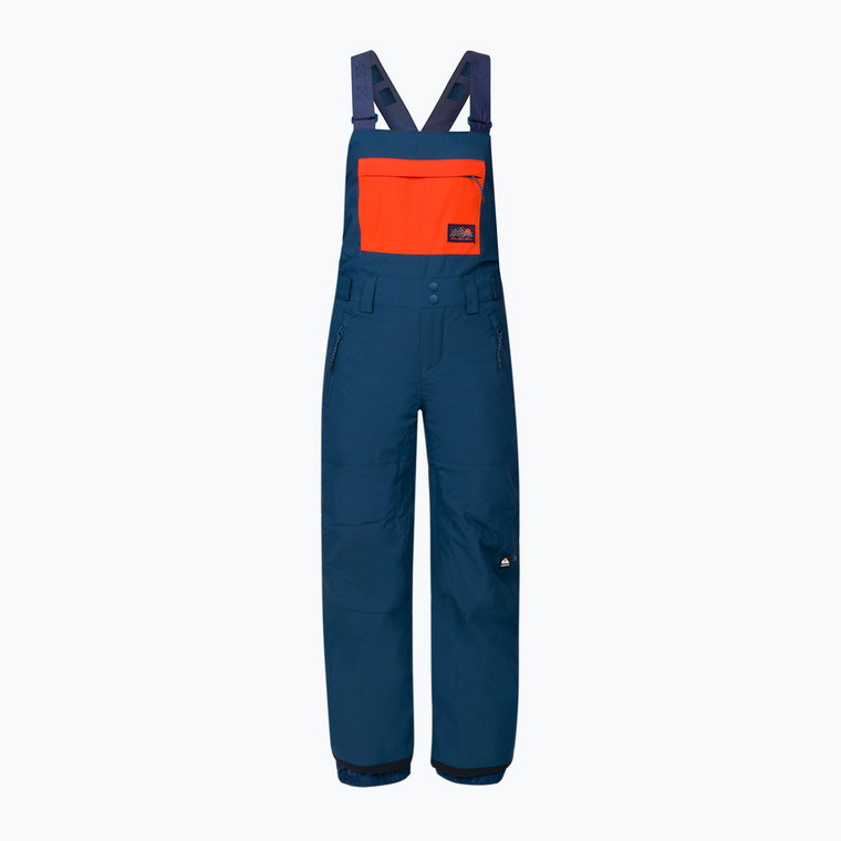 Spodnie snowboardowe dziecięce Quiksilver Mash Up Bib insignia blue