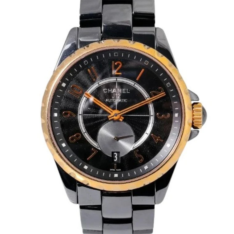 Używane stalowe zegarki Chanel J12 dla kobiet Chanel Vintage