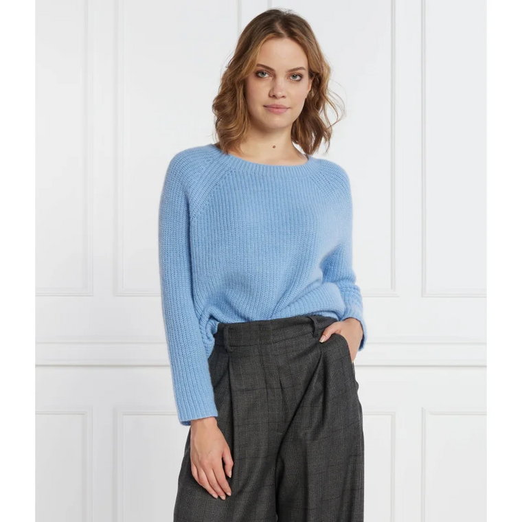 Weekend MaxMara Sweter XENO | Regular Fit | z dodatkiem wełny