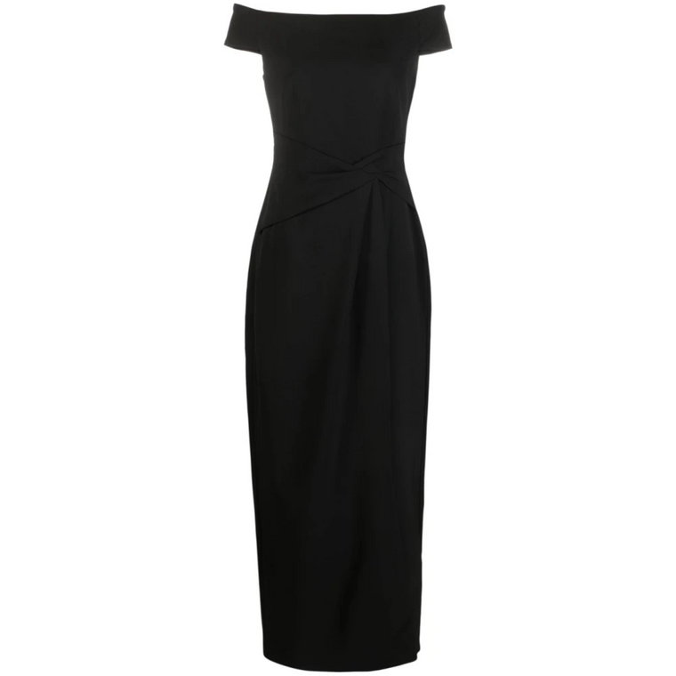 Czarna sukienka dla kobiet Ralph Lauren