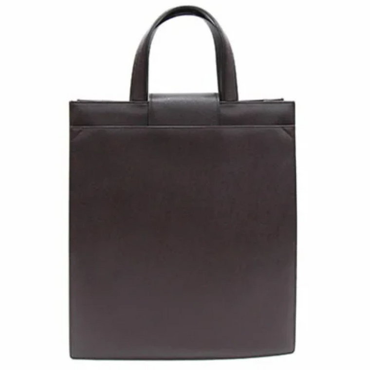 Pre-owned Leather totes Bvlgari Vintage