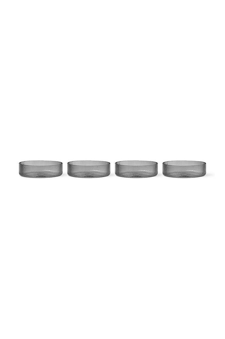 ferm LIVING zestaw misek Ripple Serving Bowls 4-pack