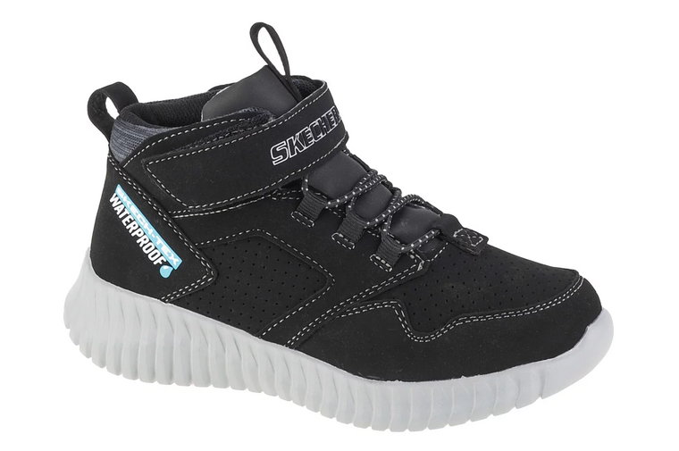 Skechers Elite Flex-Hydrox 97895L-BLK, Dla chłopca, Czarne, buty sportowe, skóra syntetyczna, rozmiar: 27