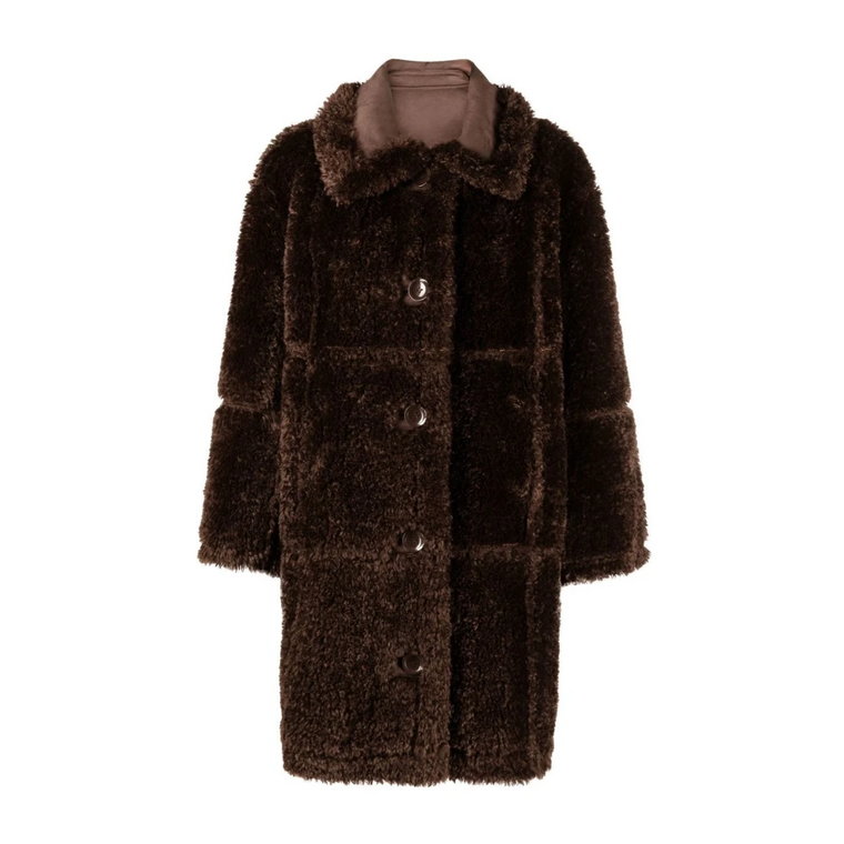 Płaszcz Stand Coats Samira Faux-Shearling Stand Studio