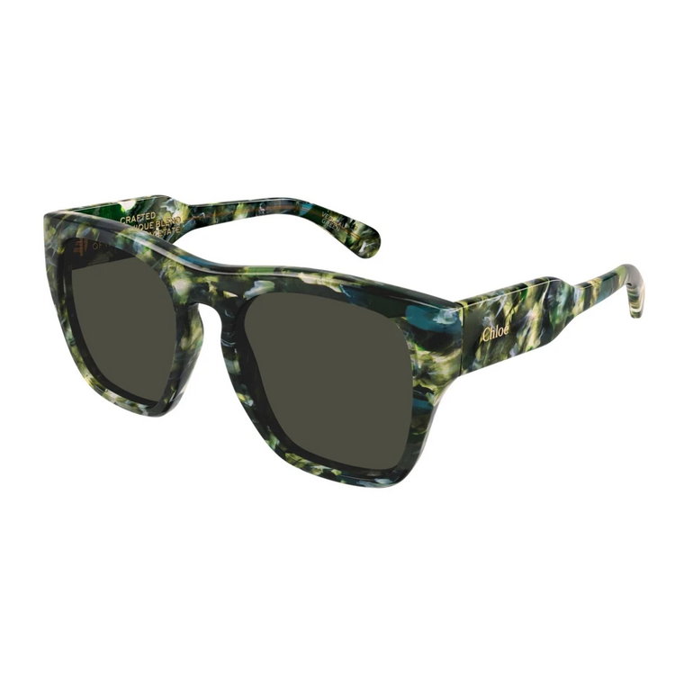 Ch0149S 004 Zielone okulary przeciwsłoneczne Chloé