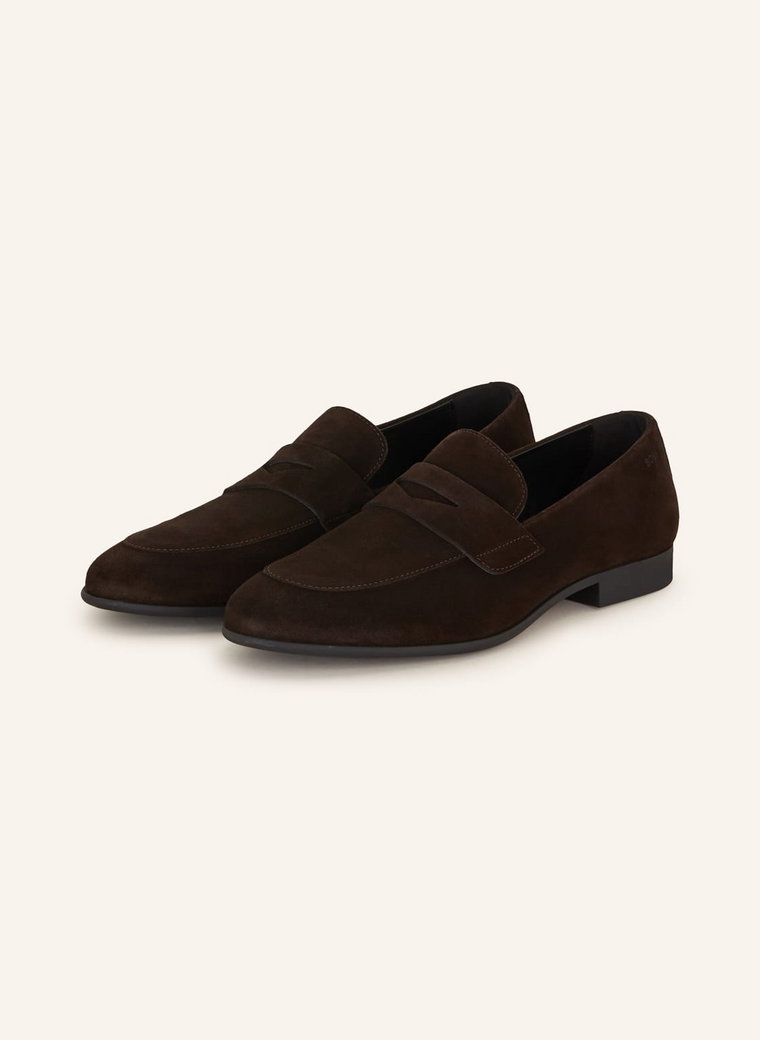 Boss Penny Loafers Gavrie braun