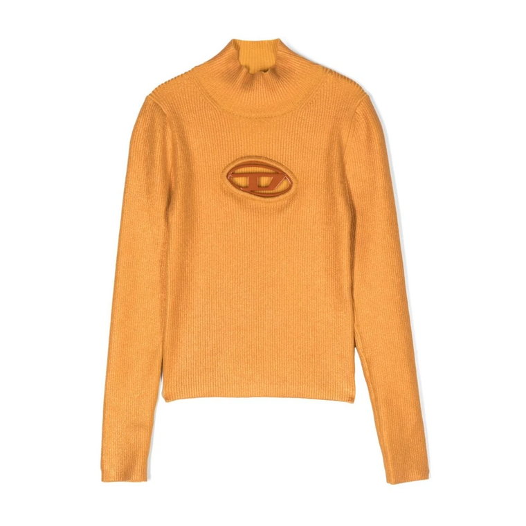 Stylowy Pomarańczowy Sweter dla Dziewczynek Diesel