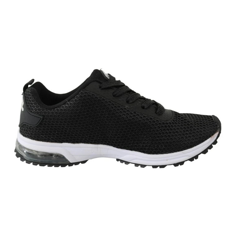 Black Polyester Gretel Sneakers Shoes Plein Sport